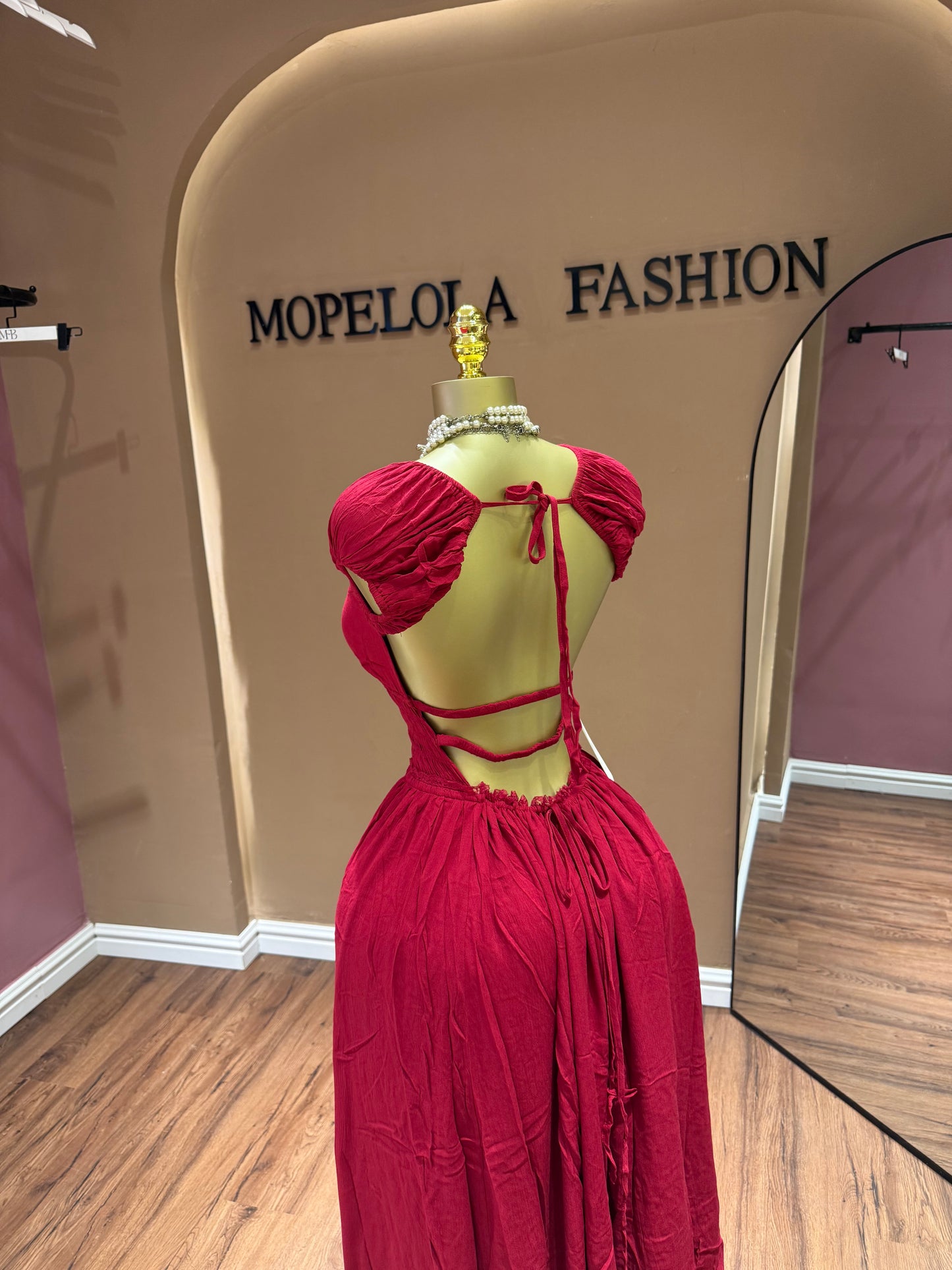 Luxe simple dress