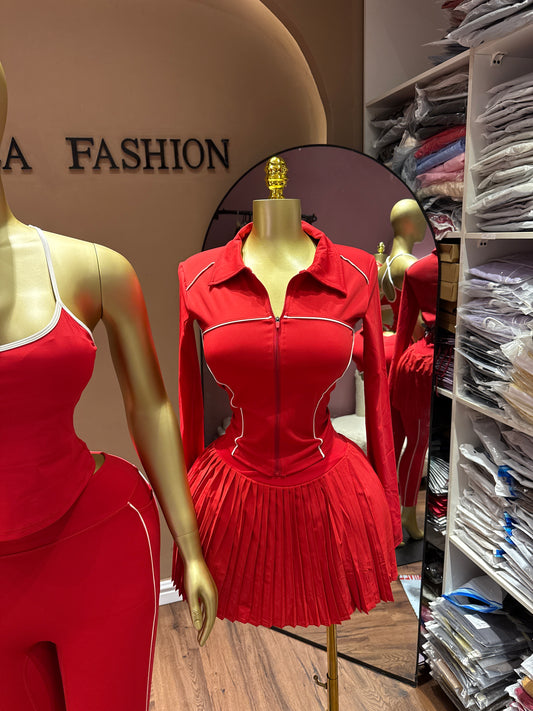 RED LUXE 6 PIECES SET