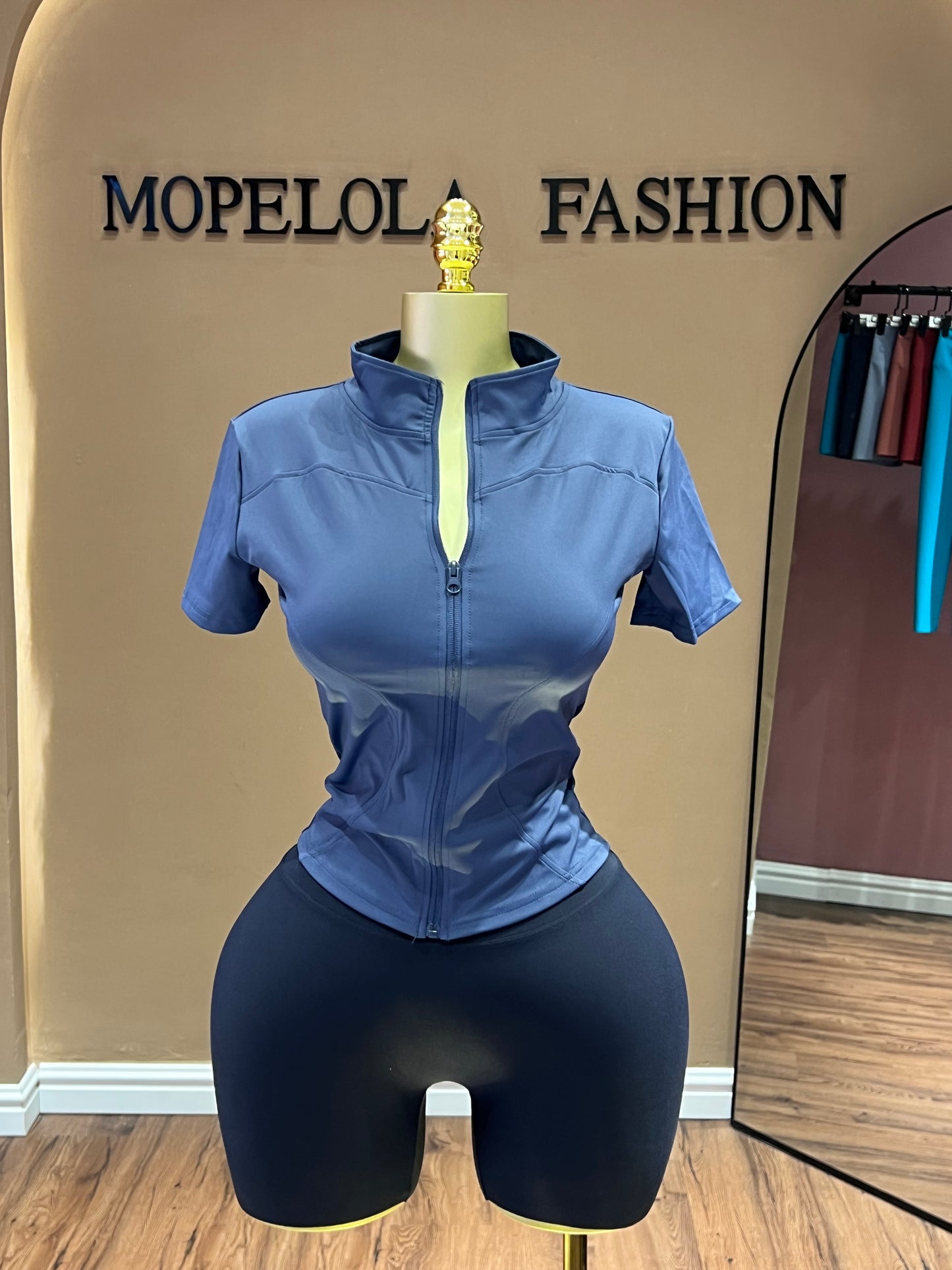 Shortsleeve Deep blue set