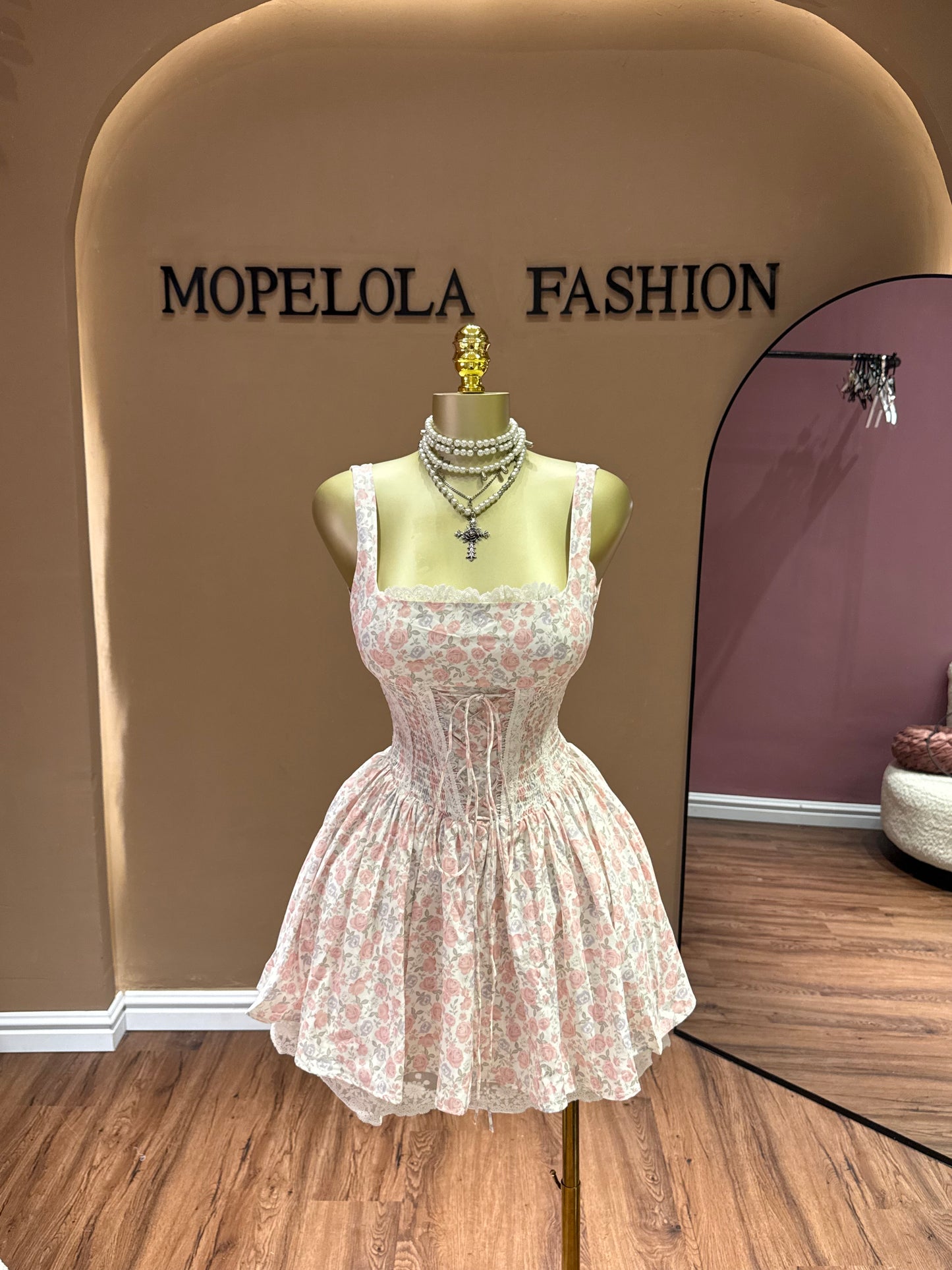 Luxe Floral sun dress