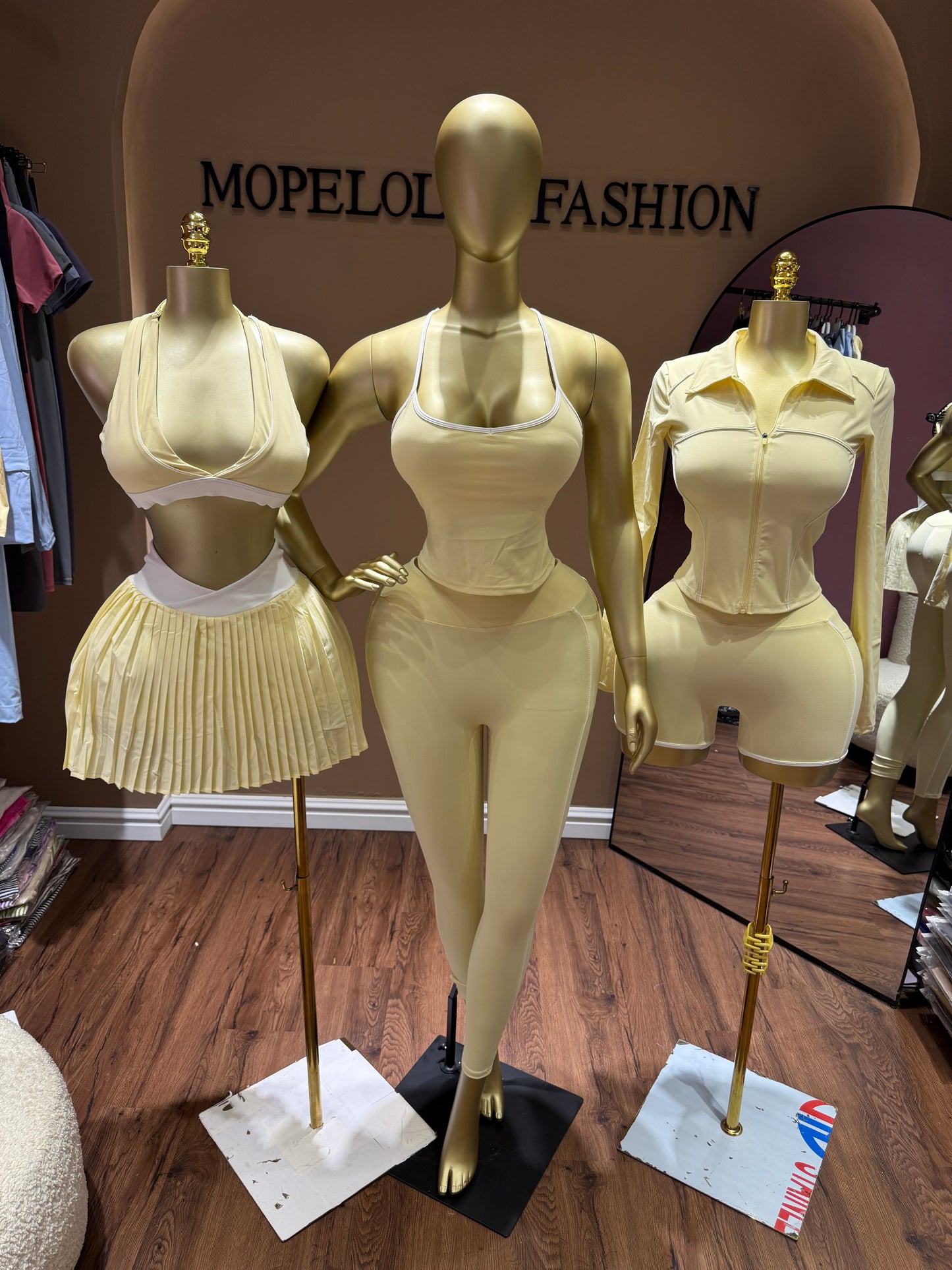 YELLOW LUXE 6 PIECES SET