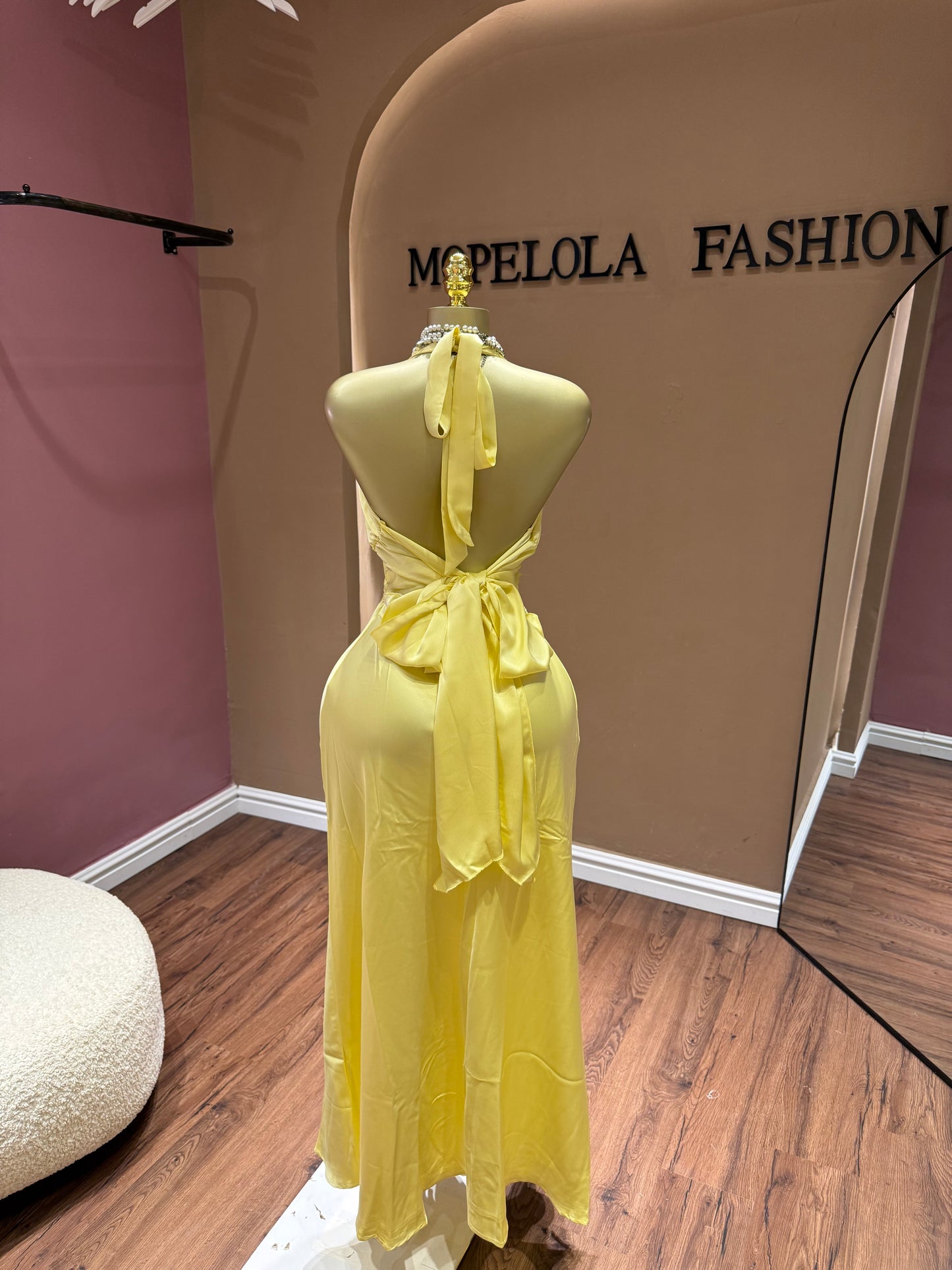Luxe drama dress