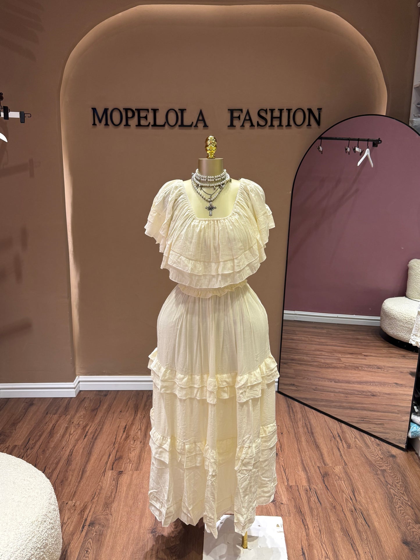 Luxury maxi dress