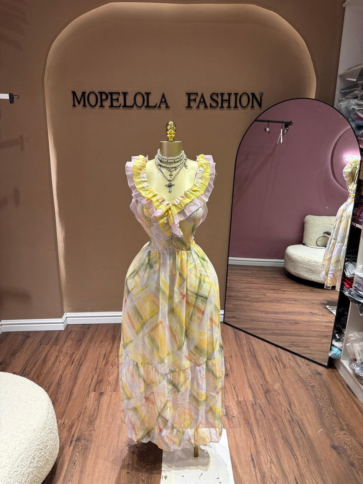 Luxe Ruffled dress