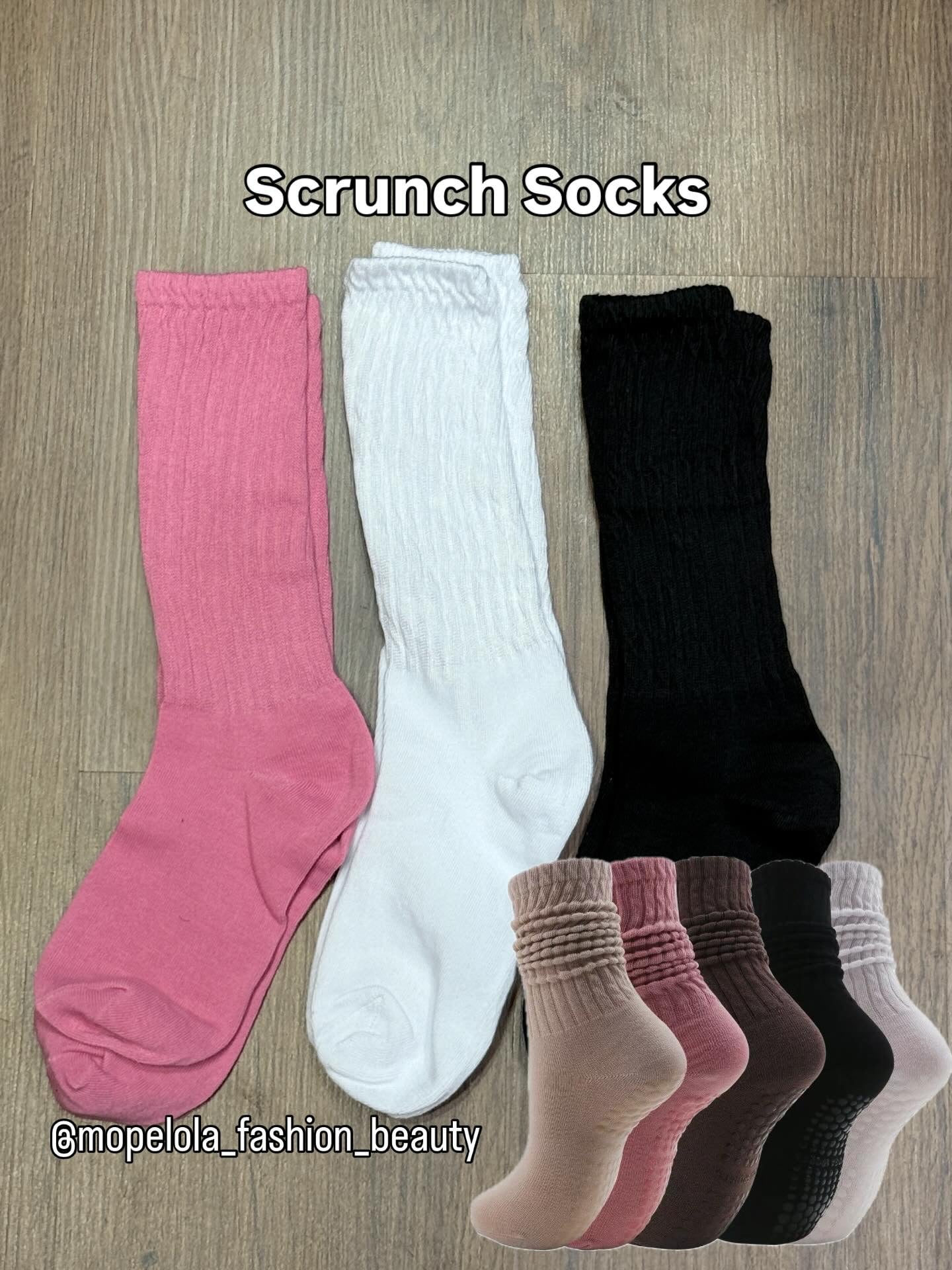 Scrunch socks