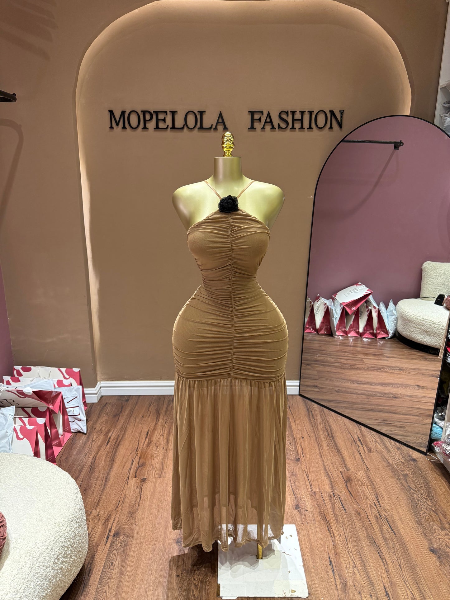 Luxe Mesh Dress