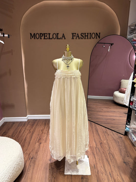 Luxe metallic dress