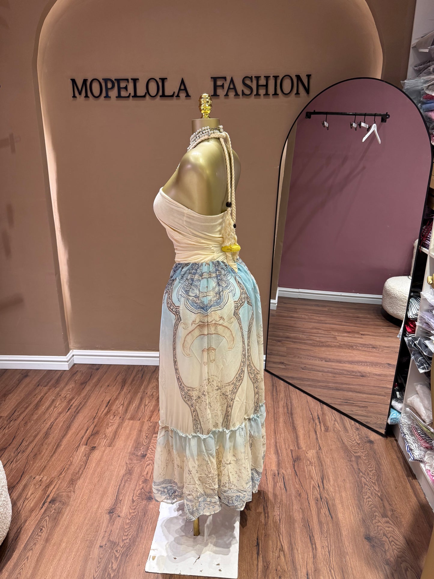 Luxe outdoor dress