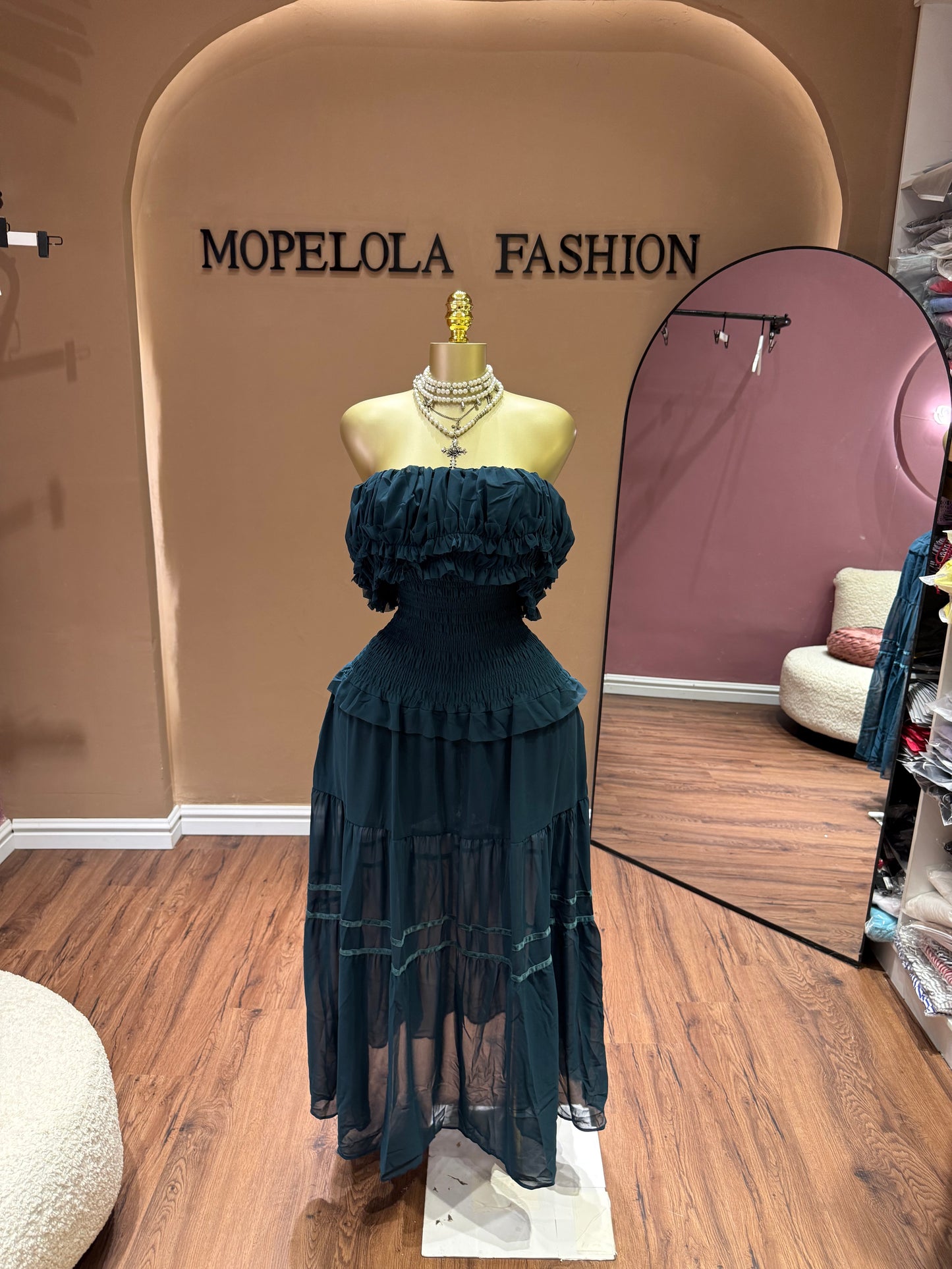 Luxury goddess dress