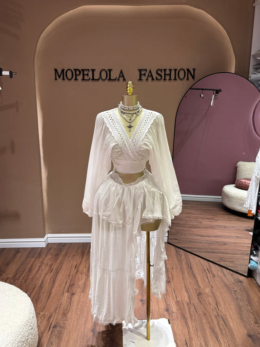 Luxe white set