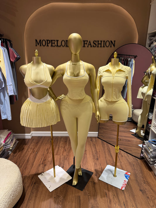 YELLOW LUXE 6 PIECES SET