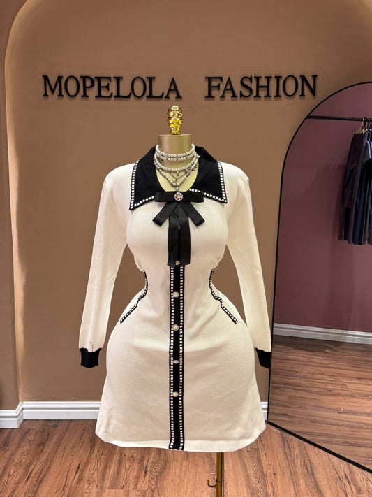 Simple knitted dress