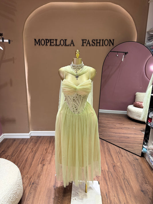 Luxe corset dress