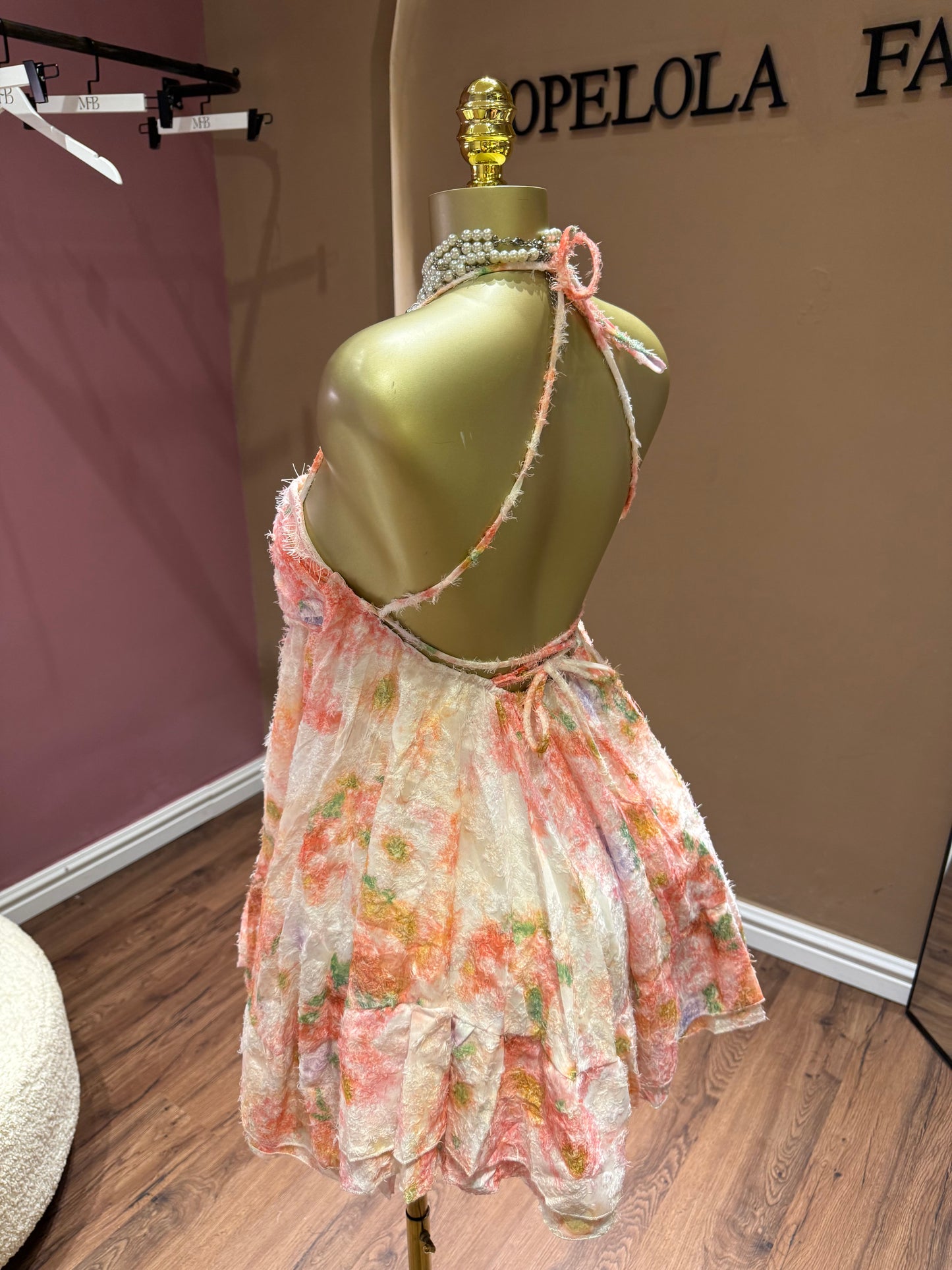 Luxe skimpy dress