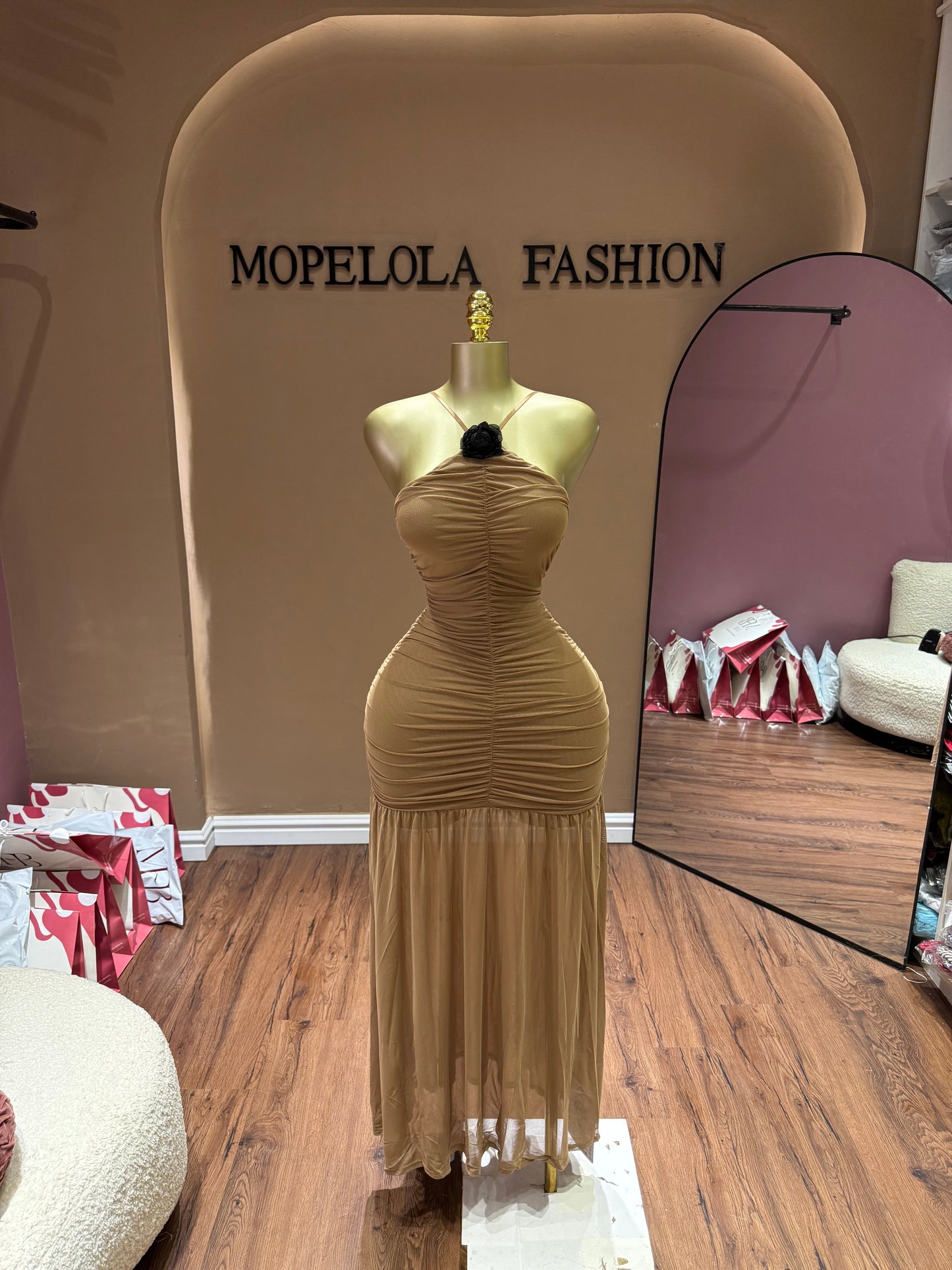 Luxe Mesh Dress