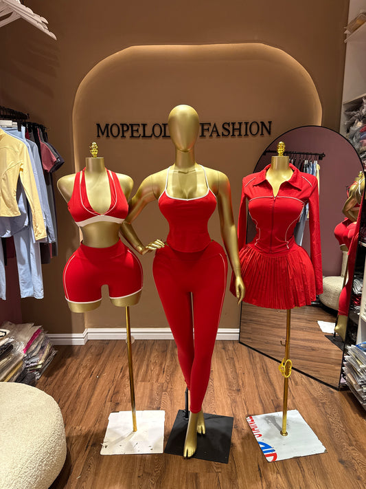 RED LUXE 6 PIECES SET