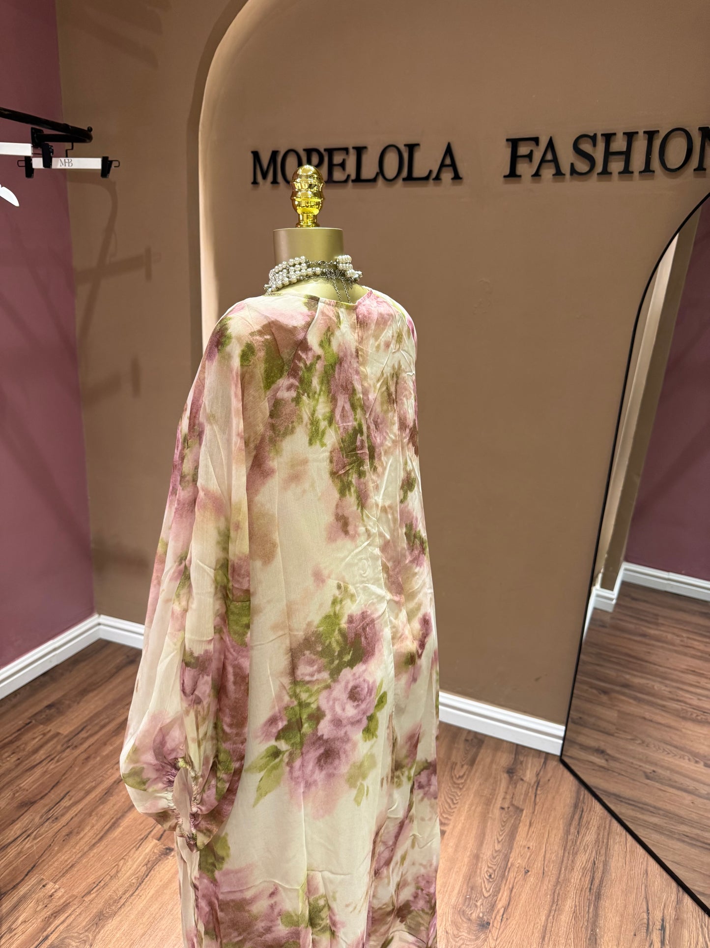 Luxe chiffon dress