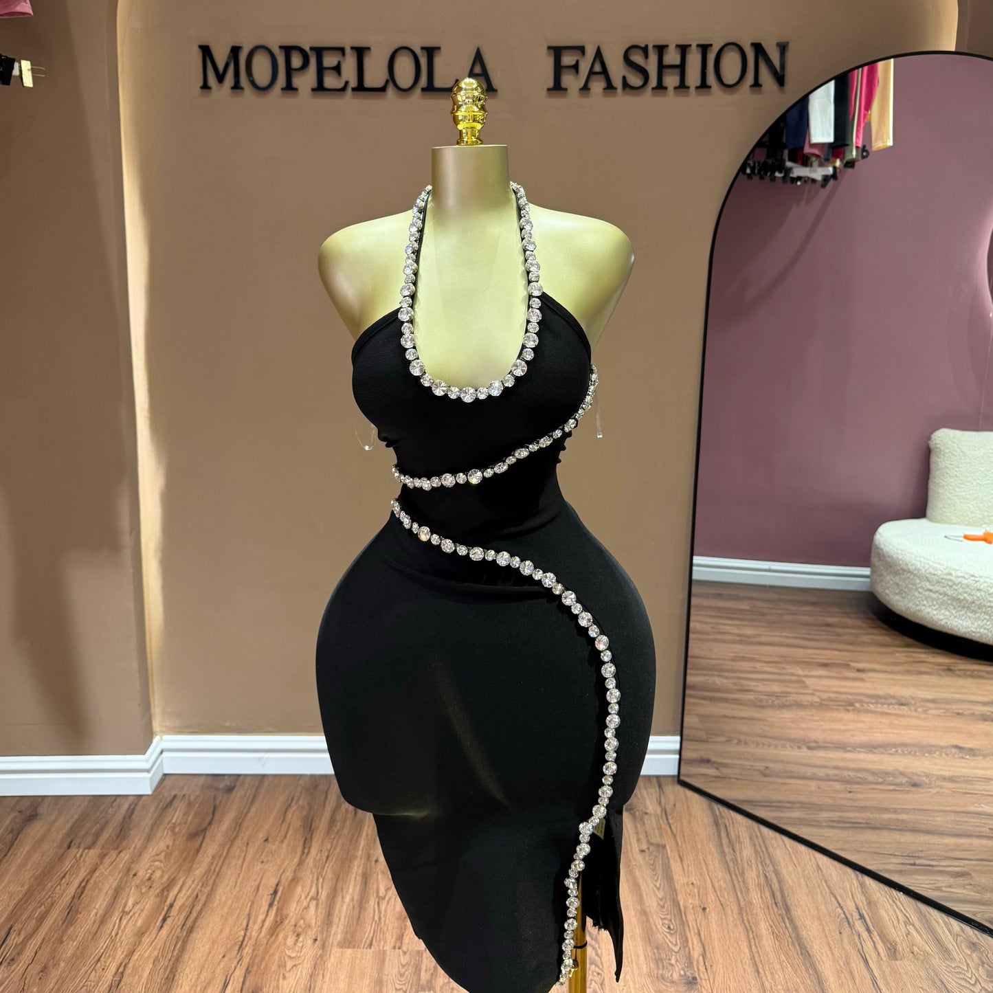 Diamond Bandage Dress