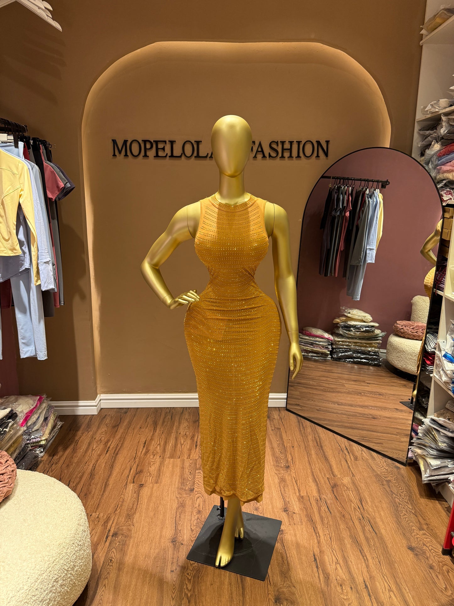Luxe sparkle dress
