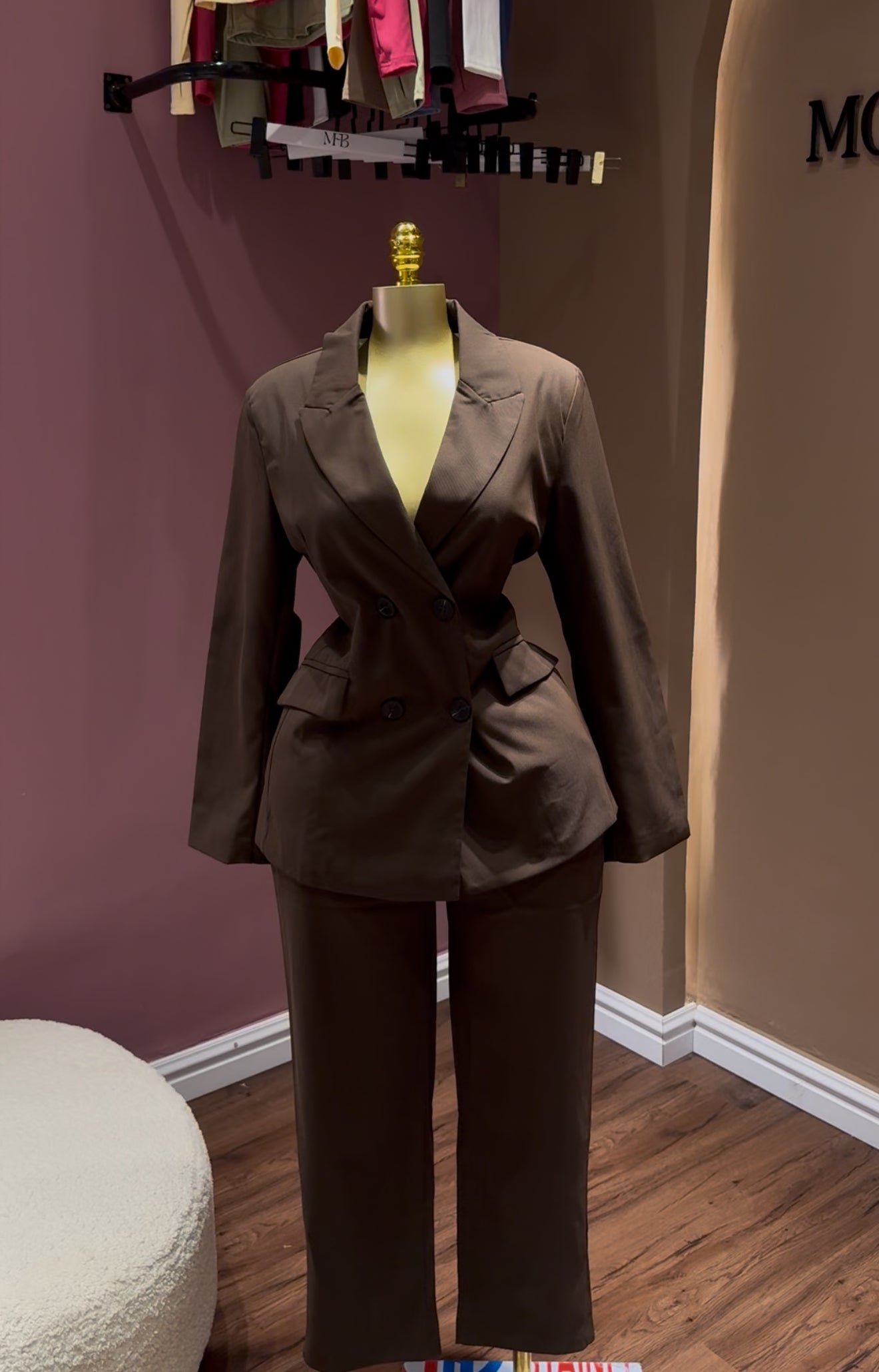 Luxe Browm suit