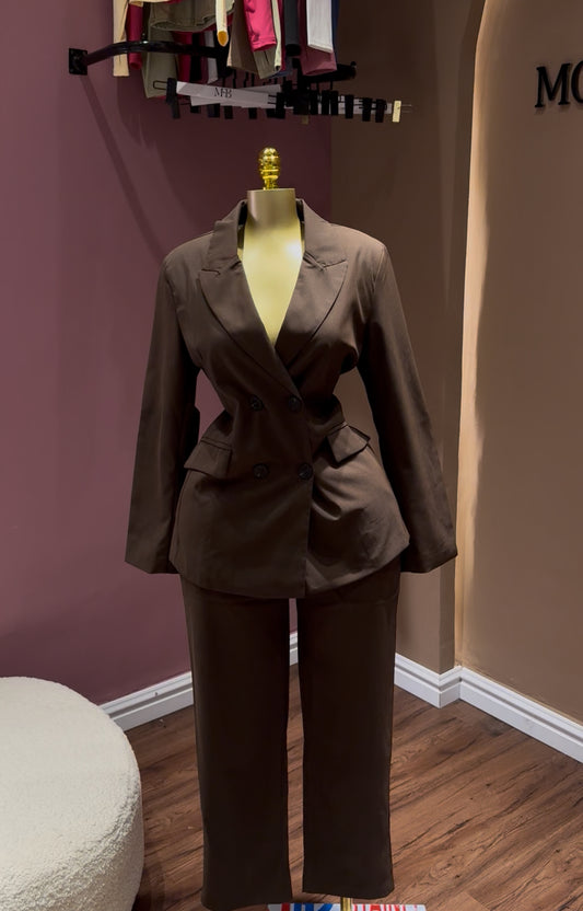 Luxe Browm suit