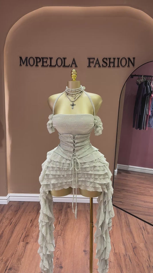 Luxury Dress with corset