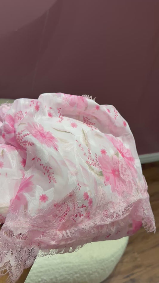 Luxury floral dress